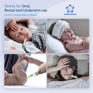 Thermomètre numérique <span class=keywords><strong>infrarouge</strong></span> LED à <span class=keywords><strong>infrarouge</strong></span> pour le front et l'oreille, haute précision, idéal pour les soins familiaux - Meilleures ventes - Product Image 3