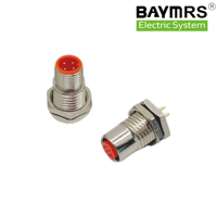 Baymrs Iinstallation Derrière la carte Connecteurs de panneau M12 Connecteurs de prise M12 codés 4 broches a B D