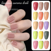 2022 acrylique vernis à ongles Gel apprenant UV Gel OEM ensemble complet 66 couleurs Gel vernis à ongles marque privée vernis émail