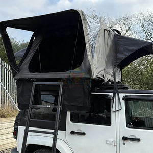 Tente de toit pliable pour camping, tente de toit rigide en aluminium, tente de toit double couche avec sac à chaussures, tente de toit en aluminium avec échelle - Product Image 6