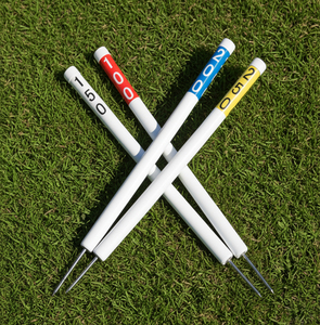 เครื่องหมายระยะสนามกอล์ฟ PARSETT ขนาด 24 นิ้ว ทำจาก PVC พร้อมเดือยสแตนเลส ทนทานต่อรังสียูวี มองเห็นได้ชัดเจน เสาบอกระยะทางแฟร์เวย์ - Product Image 2