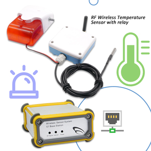 รีเลย์เซ็นเซอร์อุณหภูมิเอาต์พุตตัวควบคุมสัญญาณเตือนอุณหภูมิเครื่องบันทึกข้อมูลเซ็นเซอร์อุณหภูมิ IOT - Product Image 1