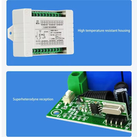 1000m DC 12/24V relais commutateur à distance sans fil RF commutateur de télécommande Module de relais 6 canaux 433/315Mhz Kit émetteur-récepteur