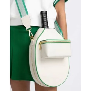 Sac de transport pour raquette de pickleball en polyester, échantillon gratuit, avec bandoulière, pour le sport et les voyages, sac de transport pour raquette de tennis de table, pour femmes - Product Image 3