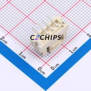 HCZZ0040-4 Wire-to-<b>Board</b> <b>Pin</b> Header SMD,P=2.5mm Connector 1x4P 2.5mm Vertical Mount XHB - Product Image 2