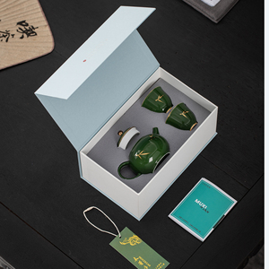 Set da Tè in Porcellana Bianca Elegante Personalizzato all'Ingrosso, Servizio da Tè Cinese in Ceramica per il Tè del Pomeriggio - Product Image 4