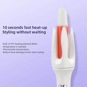 Electric Hair Straightening Beauty Equipment Salon <b>Heated</b> Hair Curler - Product Image 3