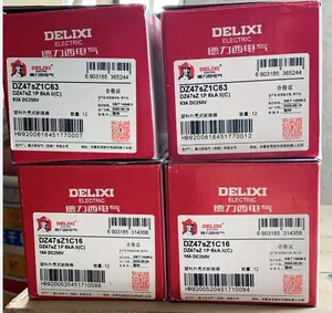 Delixi DC MCB 1p Leistungs schalter DC Miniatur-Leistungs schalter DC Solar Mcb Pv