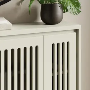 Ahorro de espacio Muebles para el hogar Cubierta del <span class=keywords><strong>radiador</strong></span> Almacenamiento Gabinete de calefacción Estante decorativo de madera para almacenamiento de protección del hogar - Product Image 4