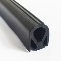 Meilleure vente Hotsystem bande de caoutchouc en forme de M bande de joint de porte en plastique bande de joint en caoutchouc en plastique pour armoire à vapeur
