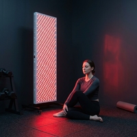 Panneau de luminothérapie LED rouge avec fonction de thérapie préréglée, utilisant les longueurs d'onde 610nm, 630nm, 660nm, 810nm, 830nm, 850nm, 940nm, 1060nm