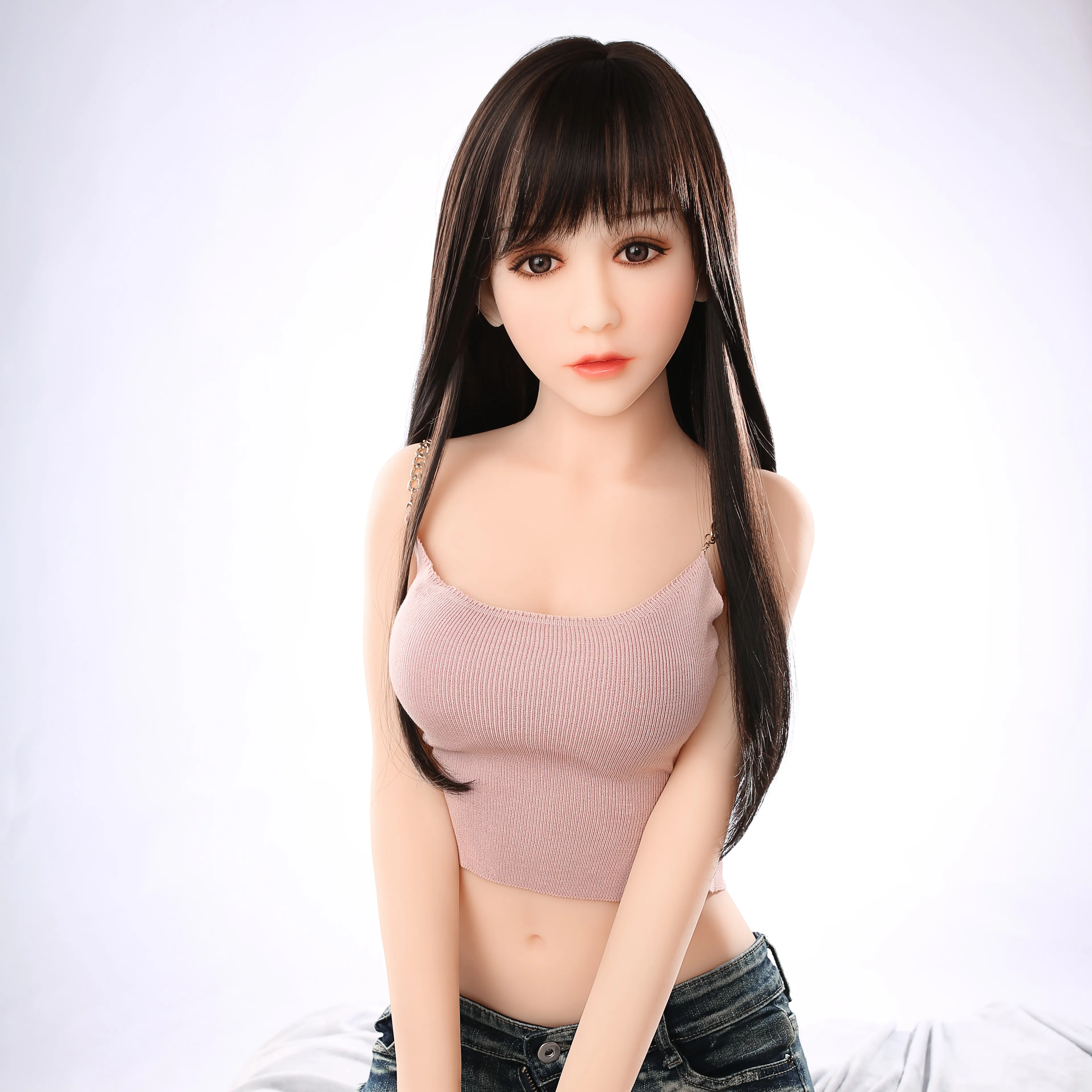 Free Shipping Real Full Size Metal Skeleton Hot Love Dolls Lifelike Sex Doll Simulation Adult Beauty Sex Toys Big Boobs Sexdoll