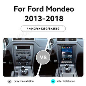 MOOKAKA-<span class=keywords><strong>Autoradio</strong></span> de 9.7 pouces Android 13, lecteur DVD de voiture avec Carplay, <span class=keywords><strong>GPS</strong></span>, FM, AM, DSP SIM, <span class=keywords><strong>autoradio</strong></span>, pour <span class=keywords><strong>Ford</strong></span> <span class=keywords><strong>Mondeo</strong></span> 2013-2018 - Product Image 2