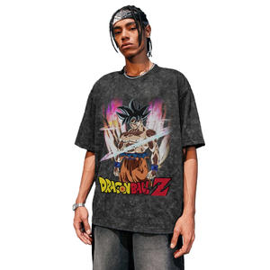 Maglietta MC BUILD Produttore di T-Shirt con Stampe <span class=keywords><strong>Anime</strong></span> DTF Maniche Corte 100% Cotone Personalizzabile - Product Image 1