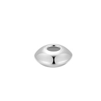 Perles en argent sterling 925, perles exquises en forme de roue, perles rondes intercalaires pour la fabrication de bracelets, colliers et bijoux DIY