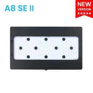 Luz LED <span class=keywords><strong>para</strong></span> Acuario de Arrecife Marino A8 Se II Max y Azul 240W de Espectro Completo con Control por Aplicación WiFi <span class=keywords><strong>para</strong></span> Tanque de Peces de Agua Salada - Product Image 1