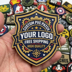 Großpackung Vintage Langlebige Silikagel-Designer-Patches für Kleidung Exquisite Verblassungsresistente Färbung Fein Verarbeitetes Individuelles Abzeichen - Product Image 1