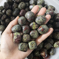 Jingfa Vente en gros 2-3CM 100g/sac Pierres roulées de quartz rose polies, cristaux de guérison, pierres de paume, décoration Feng Shui