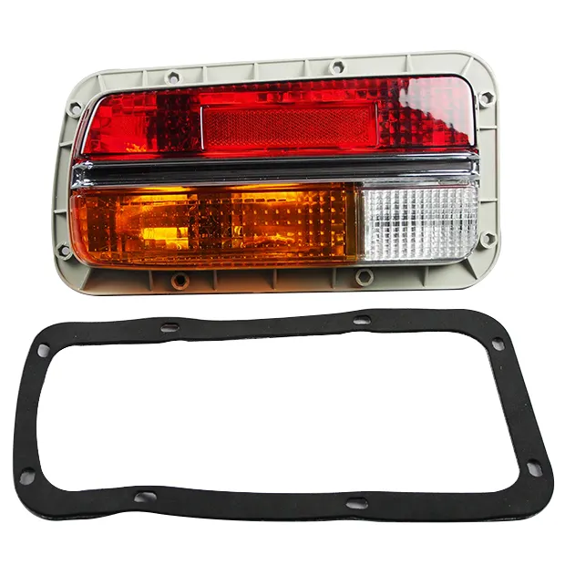 Chrome plating retro led car tail light by high quality resin material