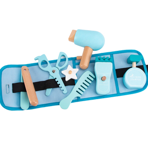 New Design Wooden Pretend Cut Hair Play Set Children Role Play As Barber Cosmetic Dresser <strong>Toy</strong> <strong>for</strong> 3 <strong>4</strong> 5 <strong>Year</strong> <strong>Old</strong> <strong>Girls</strong> and Boys - Product Image 2