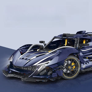 Guly 10641 Nuevo Modelo de Vehículo Deportivo Clásico de Alta Calidad a Escala 1:8, Juego de Bloques de Construcción, Juguetes de Carreras para Armar, Regalo de Cumpleaños - Product Image 6