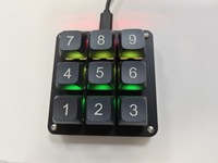 Claviers macro programmables filaires USB-C Mini, clavier personnalisé 9 touches, bouton rotatif, clavier mécanique multimédia personnalisable DIY