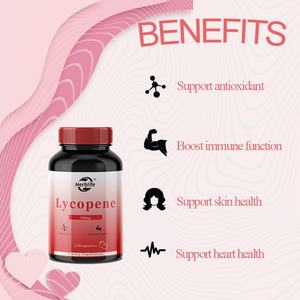 Extrait de tomate naturel, complément alimentaire, lycopène 120 capsules pour la peau, le cœur et le soutien immunitaire - Product Image 3