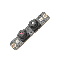 Caméra HD à double objectif 1080P OV2718 GC2053 HDR Module de caméra binoculaire à détection en direct à LED infrarouge large dynamique