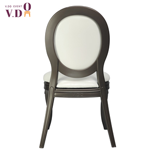 Chaise en résine noire élégante <span class=keywords><strong>pour</strong></span> hôtel, <span class=keywords><strong>restaurant</strong></span>, banquet, chaises rembourrées bon marché <span class=keywords><strong>pour</strong></span> <span class=keywords><strong>salle</strong></span> <span class=keywords><strong>de</strong></span> <span class=keywords><strong>mariage</strong></span> - Product Image 4