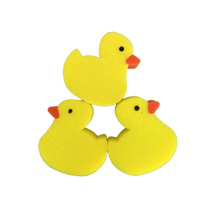 Salle de bain personnalisée dessin animé petit canard jaune éponge de bain <span class=keywords><strong>pour</strong></span> bébé ou enfants Body Wash - Product Image 5