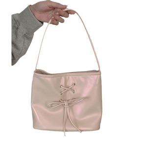 Bolso de hombro coreano para mujer, color rosa, con cierre magnético y bolsillo con cremallera, para uso diario, primavera 2024, D8825 - Product Image 5