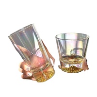 Plat de style japonais moderne et simple, motif Mont Fuji, en verre sodocalcique, sans couvercle ni poignée, monocouche, 420ml/300ml, compatible lave-vaisselle, pour plats froids