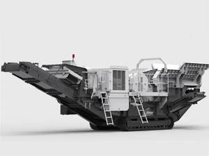 Planta trituradora <span class=keywords><strong>de</strong></span> mandíbulas sobre orugas portátil <span class=keywords><strong>de</strong></span> 150t para granito, transporte compacto, puesta en marcha gratuita, Vietnam - Product Image 5