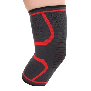 Ginocchiere sportive a compressione a buon mercato per il Fitness basket supporto per le ginocchia tutore elastico in Nylon ginocchiere personalizzate - Product Image 1