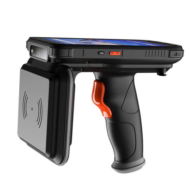 Android Barcode Scanner PDAs App Download 4G Industrial Rugged Tablet With UHF RFID Reader and 9000mAh Big Battery
