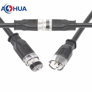 Connecteur étanche Q12 2-3 broches mâle-femelle moulé par injection, <span class=keywords><strong>contact</strong></span> rapide en cuivre australien-Hua, 10A - Product Image 6