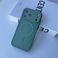 Coque de téléphone magnétique perforée anti-chute en TPU, protection optimale pour iPhone 17 16 15 14 13 Pro Max Plus – Meilleures ventes