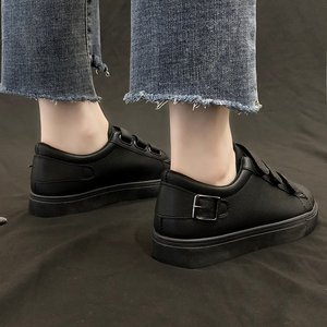 Nuevas Zapatillas Blancas Casuales de Primavera Coreanas para Mujer, de Corte Bajo - Product Image 3