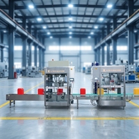 Machine de remplissage automatique pour liquides acides, détergents, produits chimiques, anti-corrosion et eaux de Javel en bouteilles plastiques
