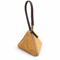 Pochette triangulaire Tyvek avec fermeture éclair, porte-monnaie, petite trousse de toilette, organiseur de rangement portable, mini sac à main