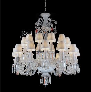 <span class=keywords><strong>Lampadario</strong></span> a Sfera di Cristallo Decorativo Moderno di Lusso per Interni <span class=keywords><strong>con</strong></span> 18-24 Luci per Salotti di Hotel - Product Image 5