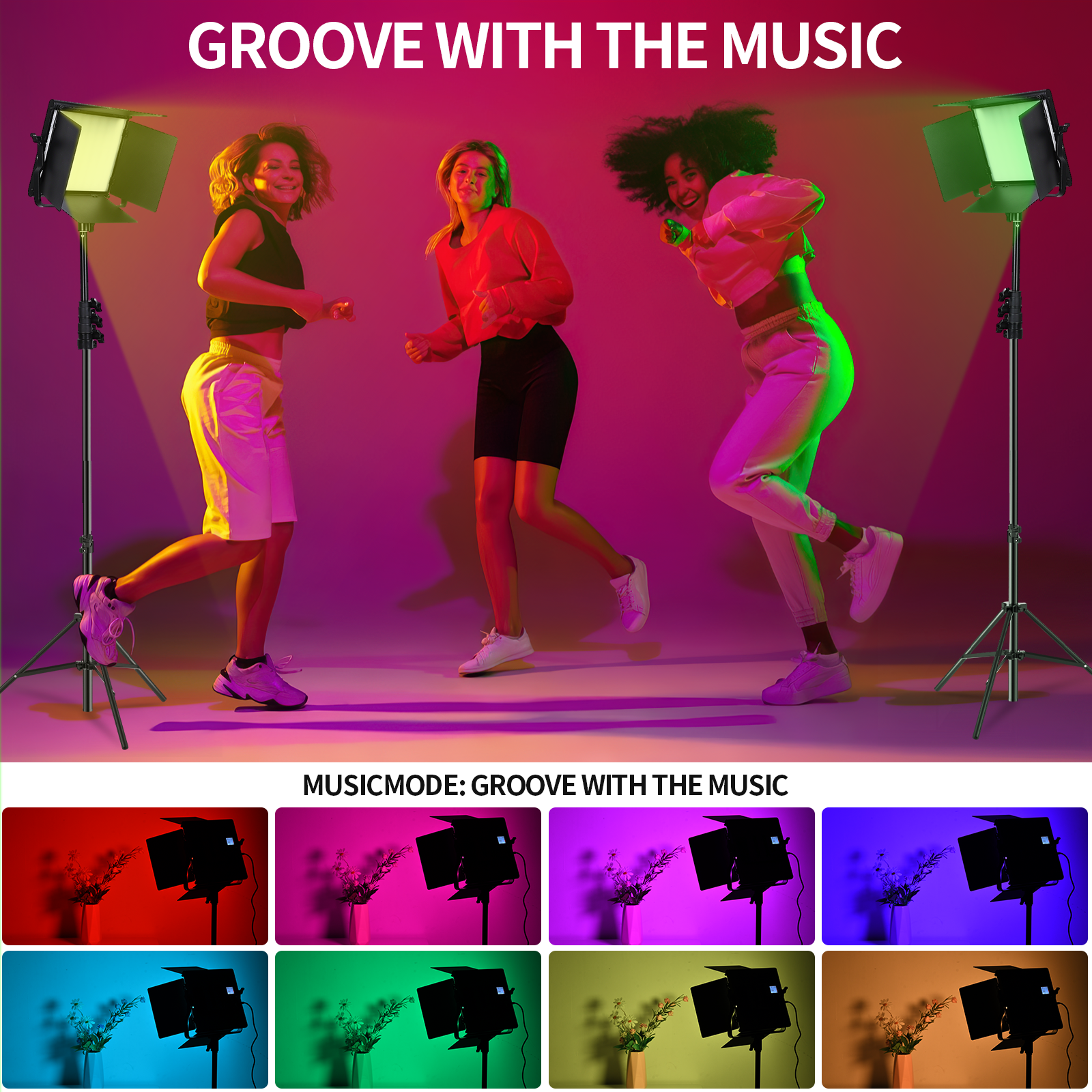 Travor L5000RP بطارية تعمل بالبطارية LED طقم إضاءة الاستوديو RGB لوحة فيديو ضوء الكاميرا معدات التصوير الفوتوغرافي أدى فيلم فيديو