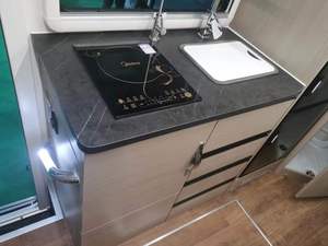 Véhicule de loisirs personnalisé avec tiroirs, cabine de douche pour <span class=keywords><strong>caravane</strong></span>, camping-car, mobilier en aluminium gain de place - Product Image 2