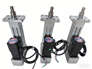 Actionneur linéaire télescopique robuste à vis à billes, cylindre rotatif électrique haute force, actionneur à tige servo, moteurs DC - Product Image 6