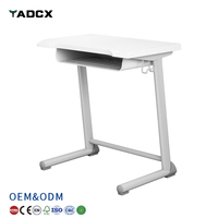 Escritorio para Estudiantes, Muebles Escolares para Niños, Escritorio Ajustable en Altura, Juego de Mesa y Silla Escolar, Juego de Escritorio y Silla para Estudiantes