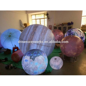 2025 nóng bán khổng lồ <span class=keywords><strong>LED</strong></span> Inflatable mặt trăng bóng, Inflatable mặt trăng toàn cầu để trang trí - Product Image 3