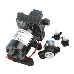 STARFLO Pompa Air 12V, Produsen Pompa Air 11.3 Aliran Tinggi 55 PSI Volume Tinggi