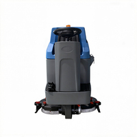 Autolaveuse professionnelle S5 autoportée avec balai raclette de 1000 mm, autonomie de 3,5 à 5 heures, idéale pour les salles d'exposition, les parkings, les cinémas et les salles de cinéma