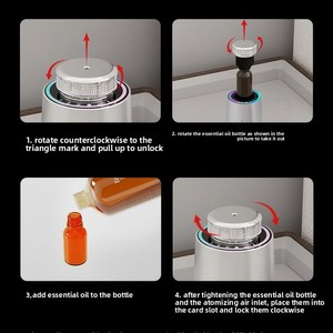 Difusor de Fragancia Inteligente de Alta Gama para Auto, 15 ml, Aleación de Aluminio, Atomización de Dos Fluidos, Uso en Casa y Auto - Product Image 6