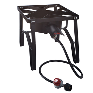 Estufa de Gas Portátil de Alta Presión para Exteriores, de un Solo Quemador, Manual, para Patio, Resistente, con Quemador Grande, para Acampar - Product Image 1